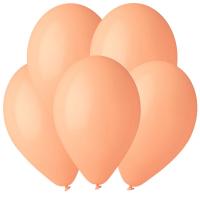 Воздушные шары Персик 60 Пастель 100шт